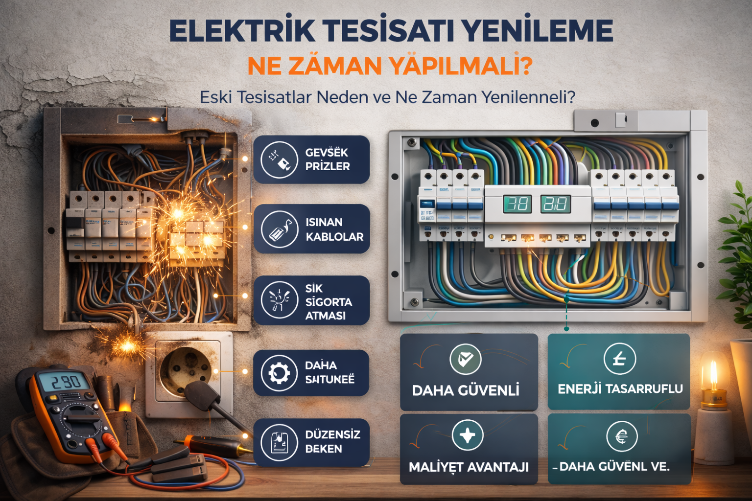Elektrik Tesisatı Yenileme Ne Zaman Yapılmalı?